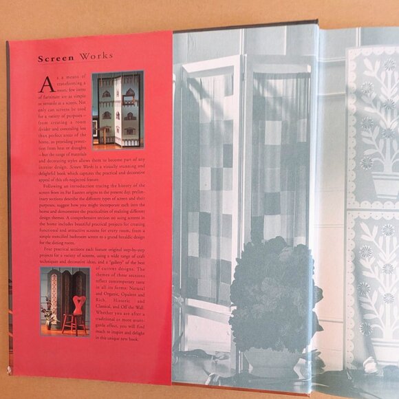 Screen Works: Practical and Inspirational Ideas for Making and Using Screens HC - Picture 2 of 6